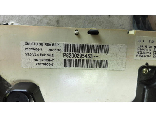 Панель приборов P8200295453, 216754627   Dacia Logan I       