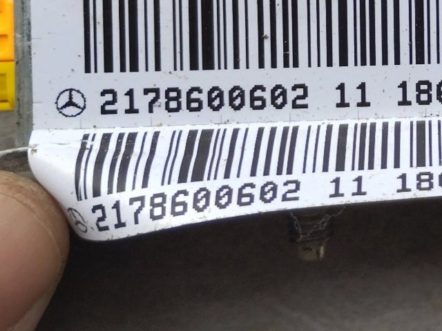 Подушка безопасности в сиденье 2178600602, A2178600602 Mercedes-Benz S C217