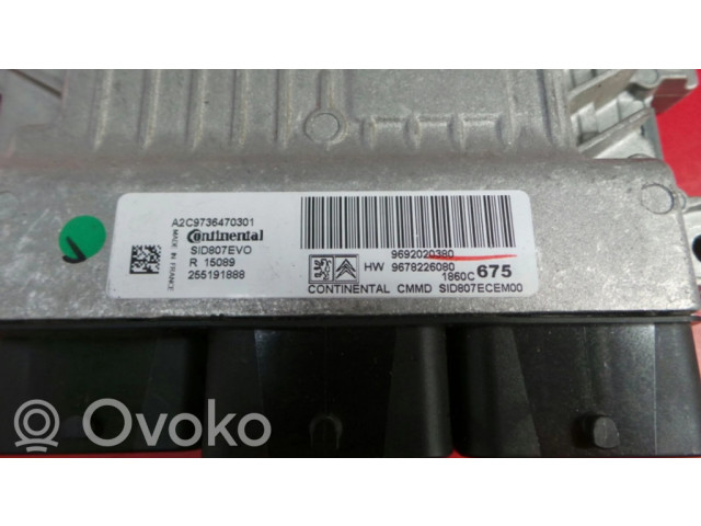 Блок управления двигателя 9692020380 Mitsubishi ASX