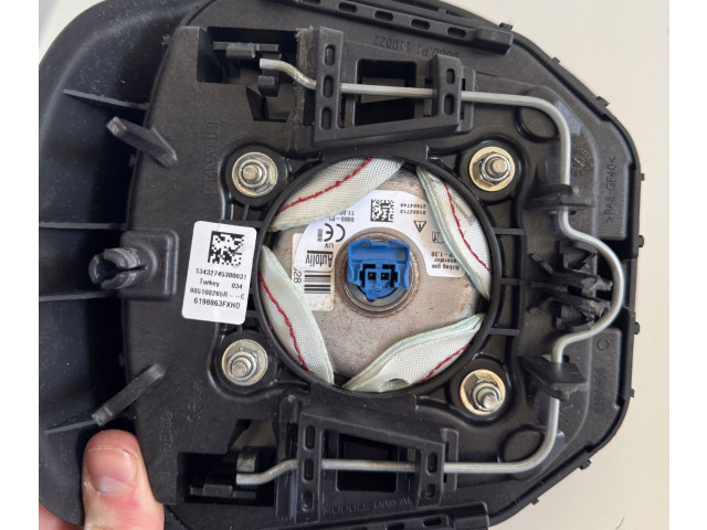 Надувная подушка для руля       Renault Clio IV  2012 -  года   