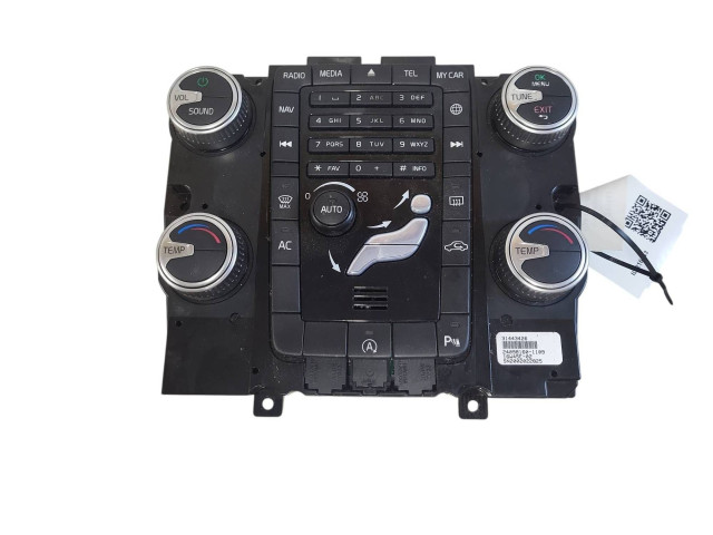 Блок управления климат-контролем 31443426 Volvo S60