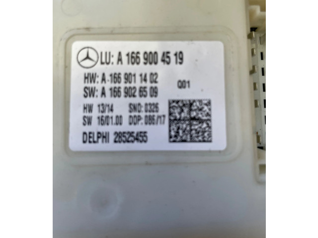 Блок управления A1669004519, A1669011402   Mercedes-Benz GLE (W166 - C292)