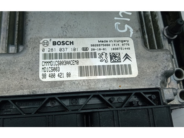 Блок управления двигателя Citroen C3 Aircross