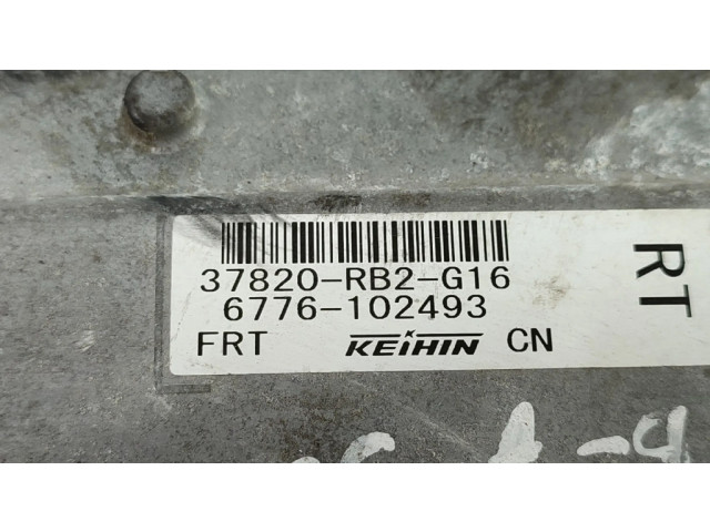 Блок управления двигателя 37820RB2G16   Honda Jazz