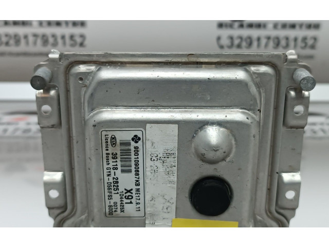 Блок управления двигателем Блок управления 391182B251, 125CV   KIA Venga