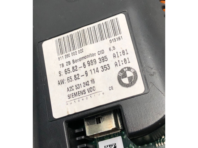 Дисплей 6989395 BMW 5 E60 E61