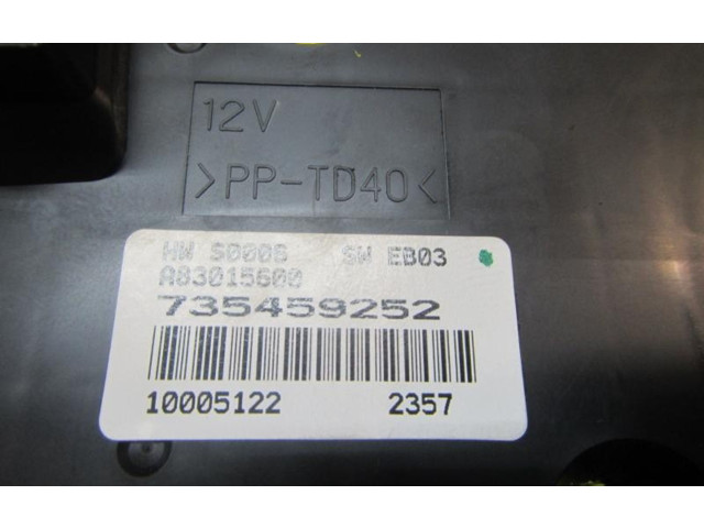 Блок управления климат-контролем 735459252, 735459252 Fiat Linea