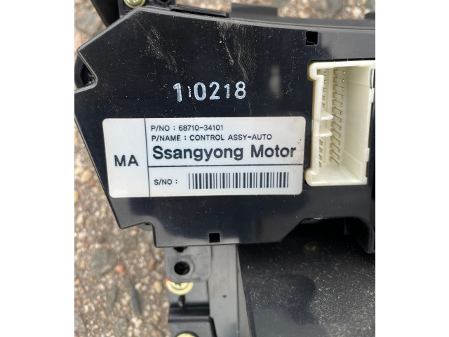 Блок управления климат-контролем 6871034101 SsangYong Korando