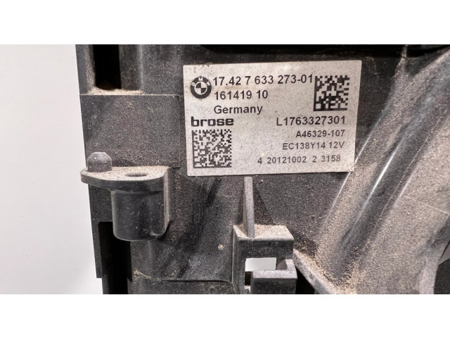 Вентилятор радиатора 7633273 BMW 5 F10 F11 4.4