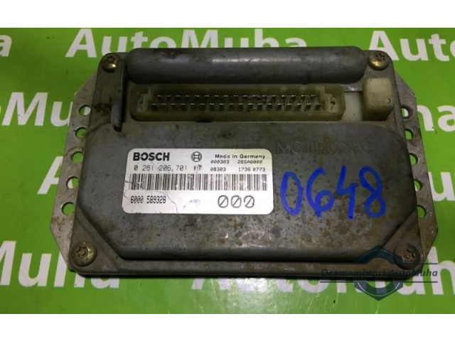 Блок управления двигателем Блок управления 0261206701, 6000589328 Dacia Nova