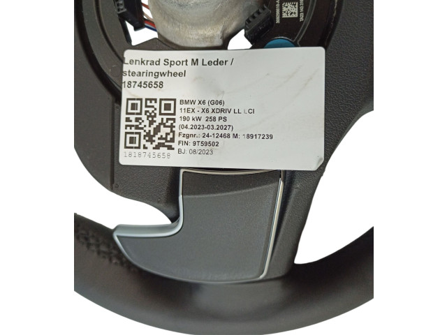 Volant BMW X6 G06 2023 32308008179, 8008179
