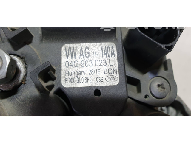 Генератор 04C903023L, F000BL08F2   Skoda Fabia Mk3 (NJ)      