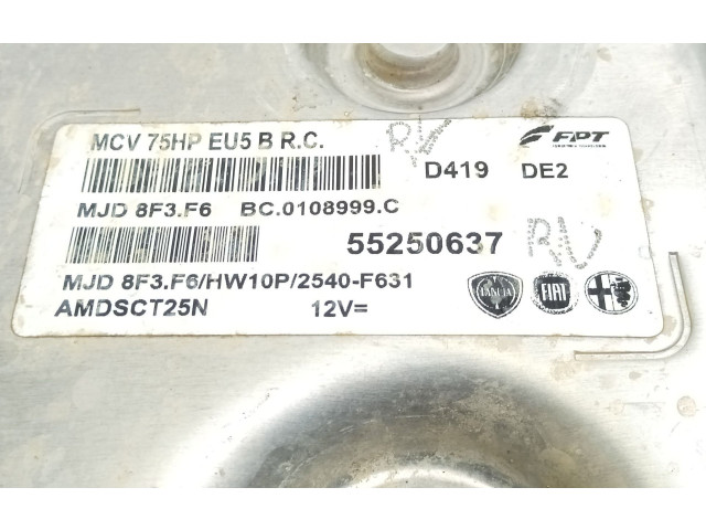 Блок управления двигателя 55250637   Citroen Nemo