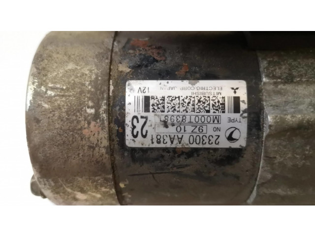 Стартер 23300AA381, M000T83981 Subaru Forester SF