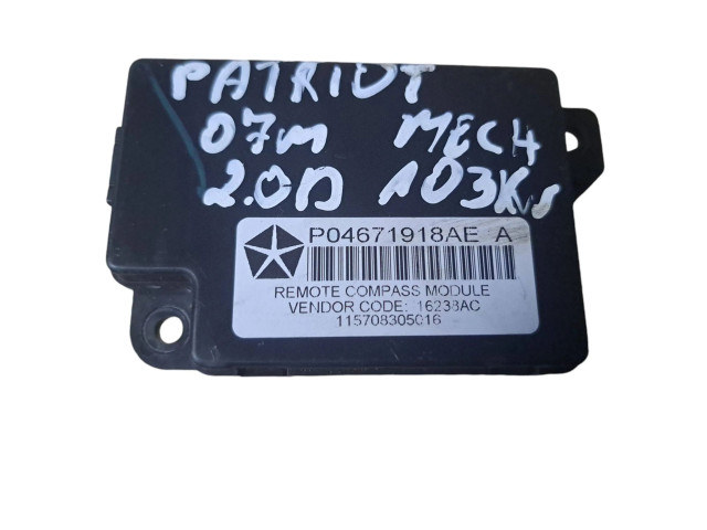 Другие блоки управления / модули Jeep Patriot - года