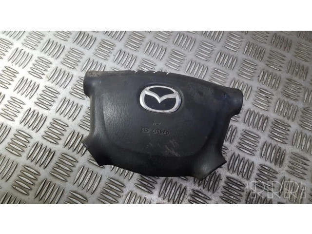 Подушка безопасности водителя LC8257K0063 Mazda MPV