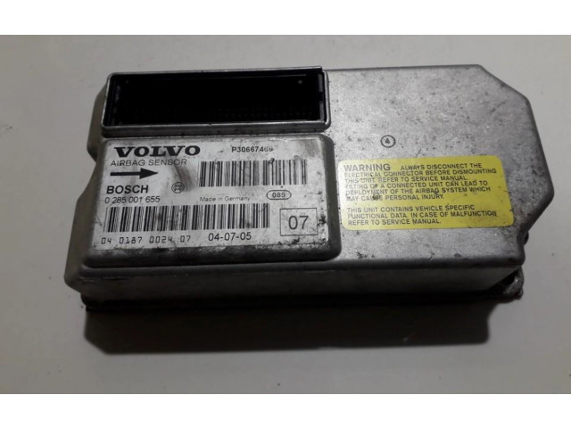 Блок подушек безопасности 0285001655, p30667469 Volvo S80