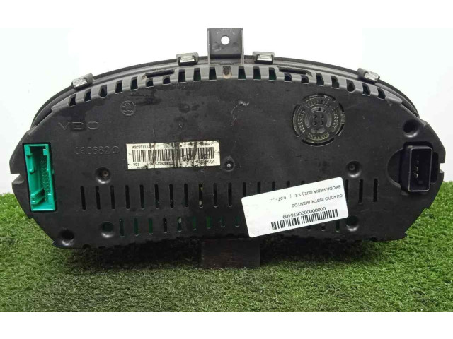 Панель приборов Skoda Fabia Mk1 (6Y)