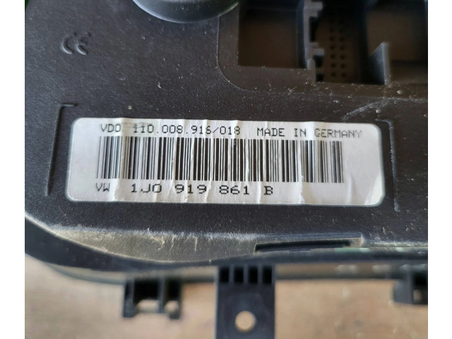 Панель приборов 1J0919861B, 110008916018 Volkswagen Bora