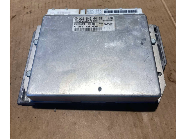 Блок управления ABS 0225456432, K0760199Z0   Mercedes-Benz E W210