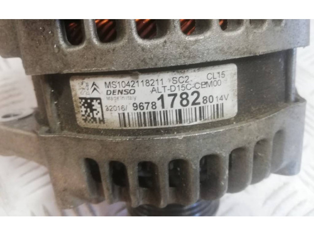 Генератор 9678178280, MS1042118211   Peugeot 5008 II      