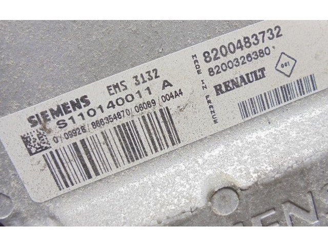 Блок управления двигателем Блок управления 8200483732, 8200483732 Dacia Logan I