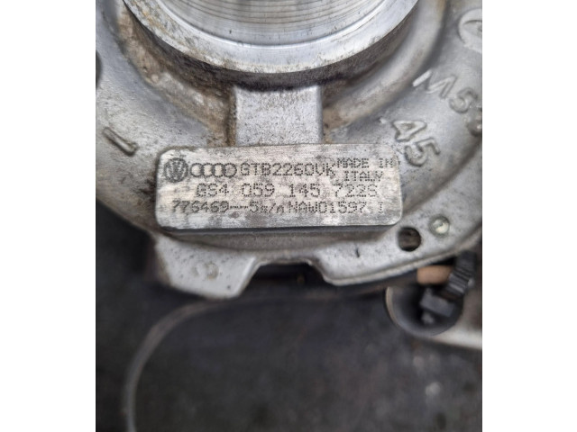 Турбина Audi Q5 SQ5 GTB2260VK, 059145722S для двигателя CCWA