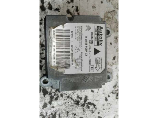 Блок подушек безопасности SLV9658177080 Citroen Berlingo