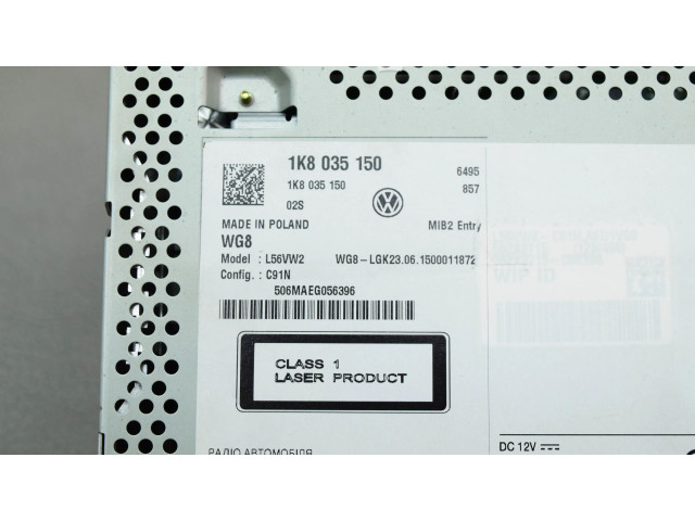 Дисплей 1K8035150 Volkswagen Caddy