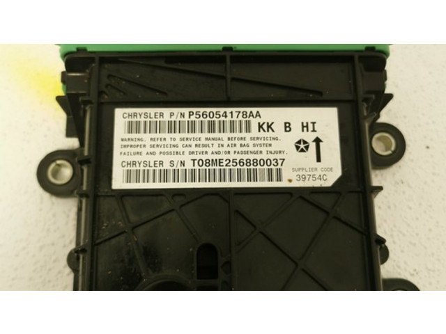 Блок подушек безопасности P56054178AA, T08ME256880037 Jeep Cherokee