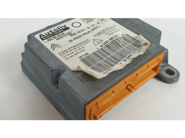 Блок подушек безопасности 9646757580, 550892900   Citroen Saxo