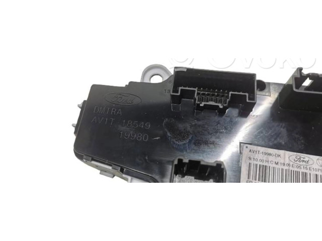 Блок управления климат-контролем AV1T-19980-DK   Ford B-MAX