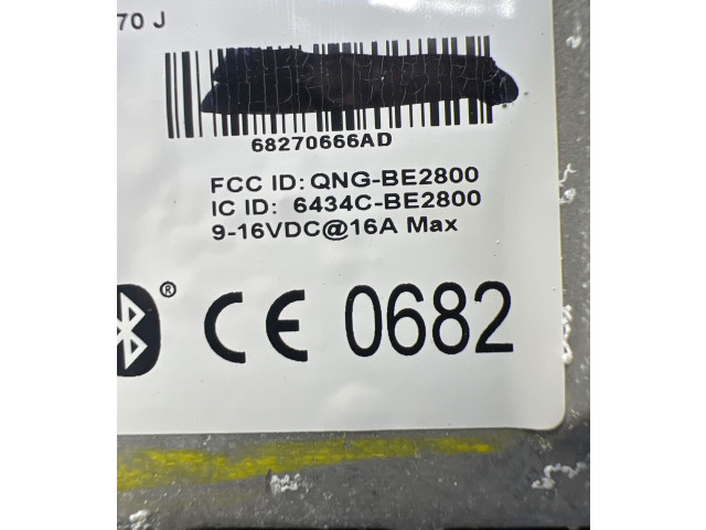 Дисплей 6434CBE2800, 68270666AD Jeep Cherokee