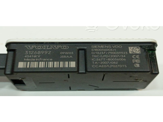 Блок управления 31268992 Volvo C30