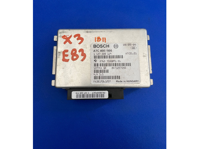 Блок управления коробкой передач 7550891, 1137328119   BMW X3 E83