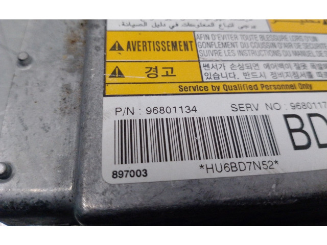 Блок подушек безопасности 96801134   Chevrolet Matiz