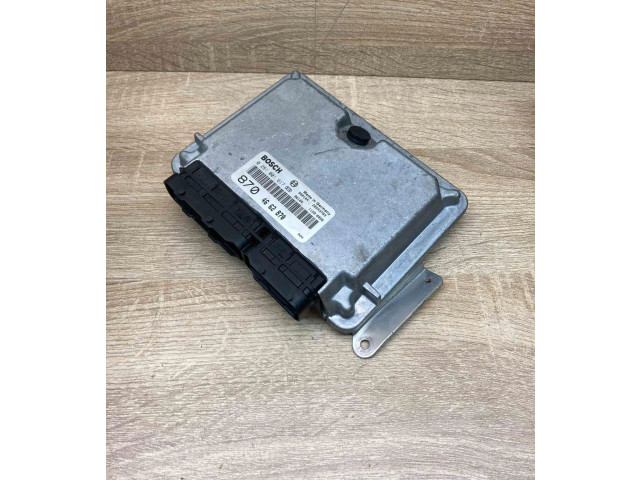 Блок управления двигателем Блок управления 4662870, 0281001617 Saab 9-3 Ver1