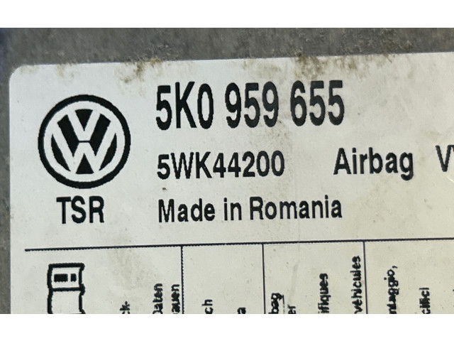 Блок подушек безопасности 5K0959655, 5WK44200 Volkswagen Golf VI
