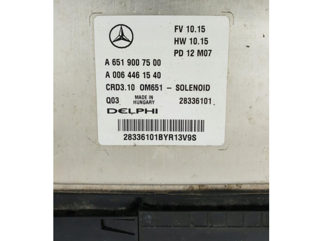 Řídící jednotka A6519007500 Mercedes-Benz C W204 2012