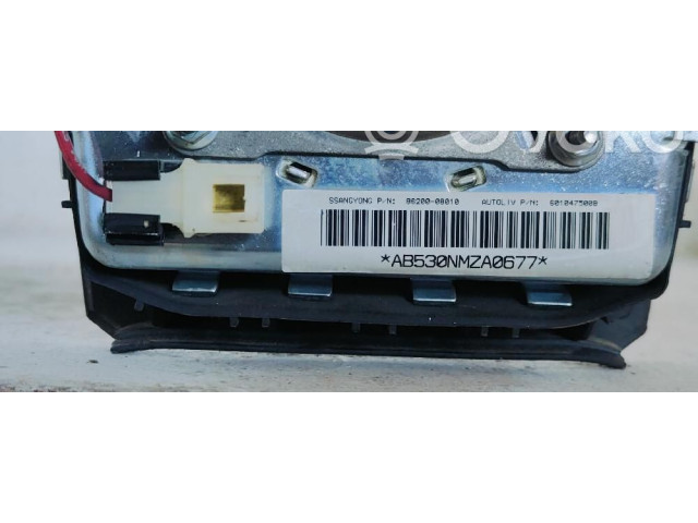 Подушка безопасности водителя 8620008010 SsangYong Rexton