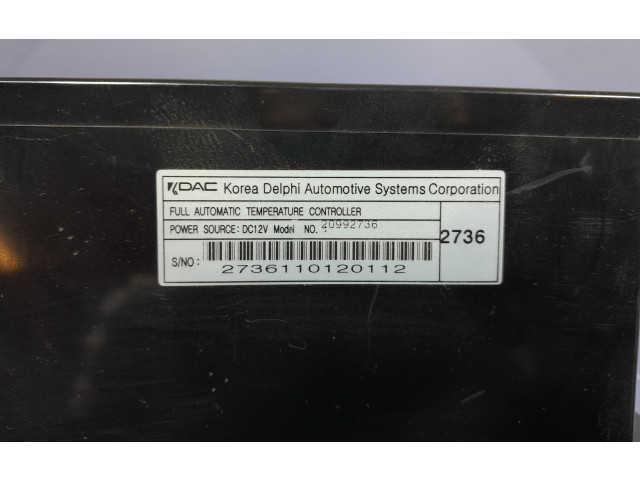 Блок управления климат-контролем 20992736, 20992736 Chevrolet Captiva