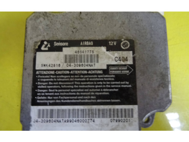 Блок подушек безопасности 46541775, 5WK42816   Fiat Bravo - Brava
