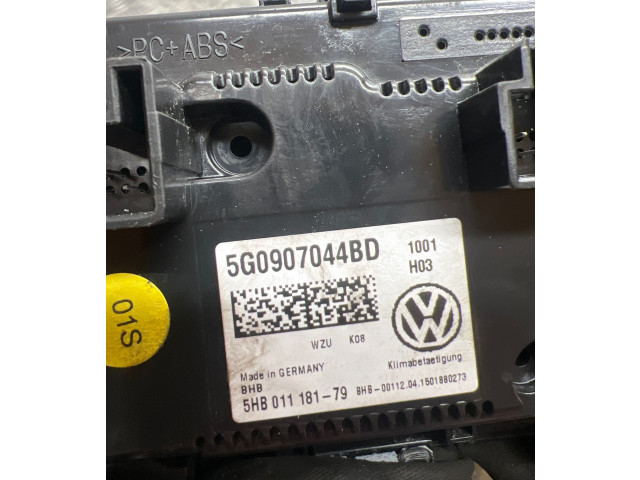 Блок управления климат-контролем 5G0907044BD, 5HB01118179 Volkswagen Golf VII