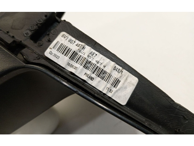 Зеркало электрическое Skoda Fabia Mk3 (NJ) 2015 - 2021 года