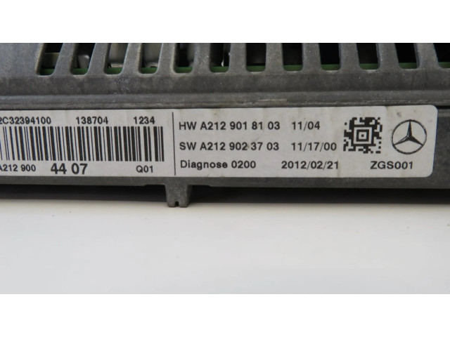 Дисплей    A2129018103, A2129004407   Mercedes-Benz E C207 W207