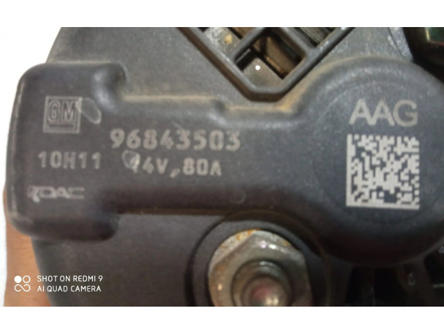 Генератор 96843503   Chevrolet Spark 1.0     