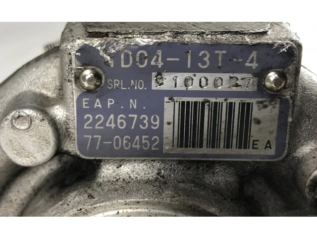 Turbodmychadlo Турбина 2246739, 7706452 BMW 5 E34 2.5 M51 D25 (256T1)