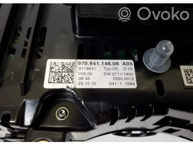 Přístrojová deska Porsche Panamera (970) 2011 97064114606