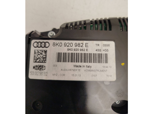 Панель приборов 8K0920982E, 503002561502 Audi A4 Allroad B8