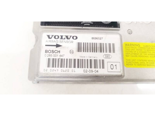 Блок подушек безопасности 8696027, 0285001447   Volvo XC90